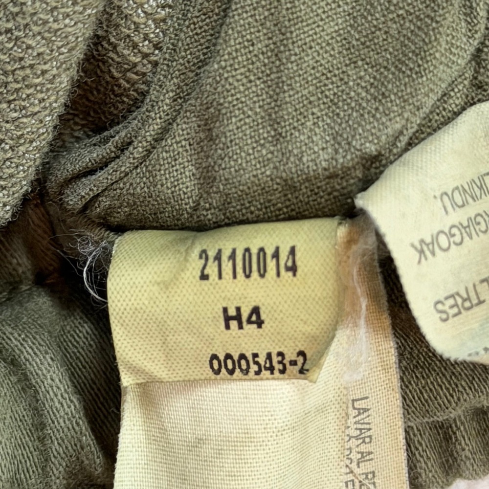 ZARA Cargo Joggers Mens S Olive Green Good Utility Twill Drawstring Pants - Picture 4 of 12